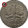 10 złotych 1965 7 Centuries of Warsaw - Nike - Coins of Poland