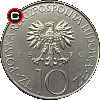 10 złotych 1975-1976 Adam Mickiewicz - Coins of Poland