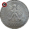 50000 złotych 1988 Jozef Pilsudski - Coins of Poland