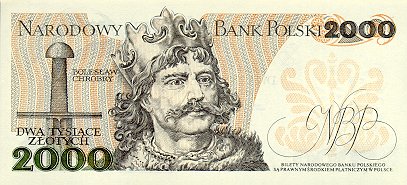 Banknot o nominale 2000 złotych