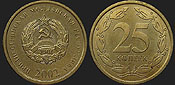 Monety Naddniestrza - 25 kopiejek 2002