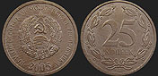 Monety Naddniestrza - 25 kopiejek 2005