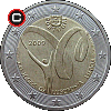 2 euro 2009 - II Igrzyska Lusofonii - układ awersu do rewersu