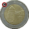 2 euro 2013 Porto - Wieża Clérigos - układ awersu do rewersu