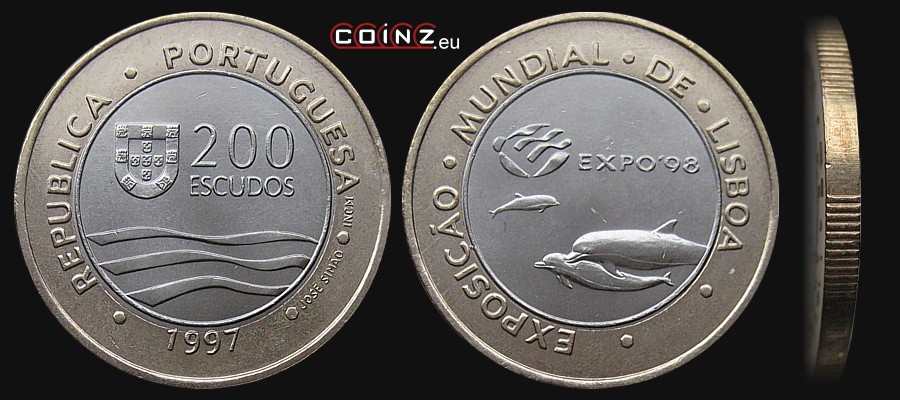 200 escudo 1997 Expo'98 Lizbona - monety Portugalii