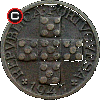 10 centavos 1942-1969 - układ awersu do rewersu