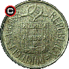 1 escudo 1986-2001 - układ awersu do rewersu