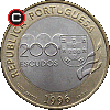 200 escudos 1996 Games of The XXVI Olympiad Atlanta - obverse to reverse alignment