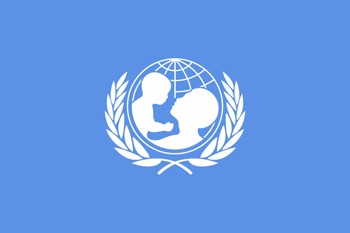 Flaga UNICEF