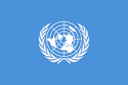 Flag of UN