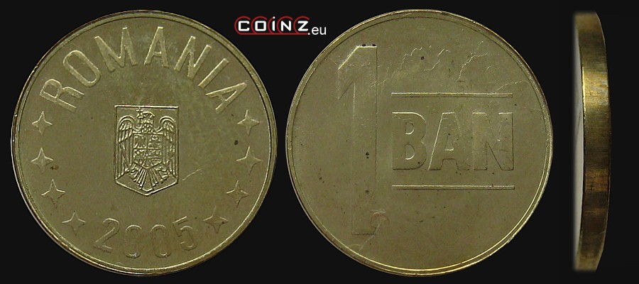 1 ban od 2005 - monety Rumunii