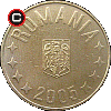 50 bani od 2005 - monety Rumunii
