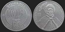 Monety Rumunii - 1000 lei 2000-2004