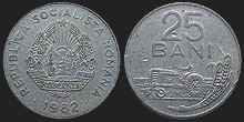 Monety Rumunii - 25 bani 1982