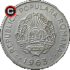 1 lej 1963 - monety Rumunii