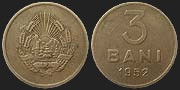 Monety Rumunii - 3 banie 1952
