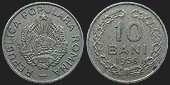 Monety Rumunii - 10 bani 1955-1956