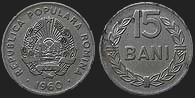 Monety Rumunii - 15 bani 1960