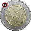 2 euro 2011 Visegrad Group - obverse to reverse alignment