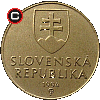 1 koruna 1993-2008 - obverse to reverse alignment