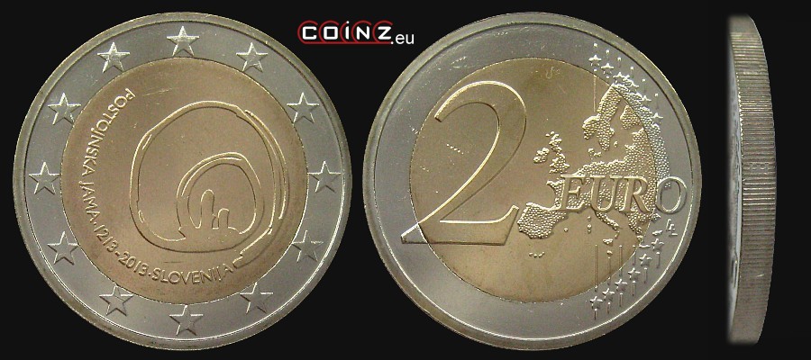 2 euro 2013 Jaskinia Postojna - monety Słowenii