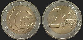 Monety Słowenii - 2 euro 2013 Jaskinia Postojna