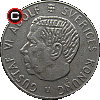 1 korona 1968-1973 - układ awersu do rewersu