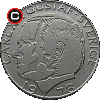 1 korona 1976-1981 - układ awersu do rewersu