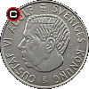 2 korony 1952-1966 - układ awersu do rewersu
