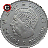 2 korony 1968-1971 - układ awersu do rewersu