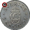 5 koron 1995 50 Lat ONZ - układ awersu do rewersu
