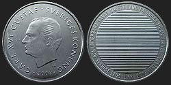 Monety Szwecji - 1 korona 2009 200. Rocznica Utraty Finlandii